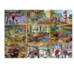 Alipson Puzzle Pour Toutes les Saisons Puzzle-F-50026 pas cher