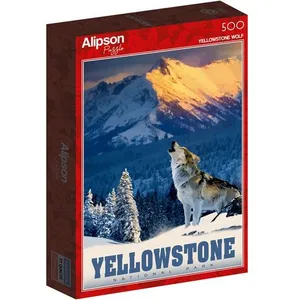 Alipson Puzzle Loup de Yellowstone Puzzle-F-50008 pas cher