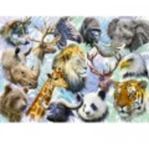 Alipson Puzzle Têtes d'Animaux Puzzle-F-50009 pas cher