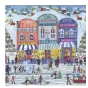 Alipson Puzzle Village de Noël Paix sur Terre Puzzle-F-50184 pas cher