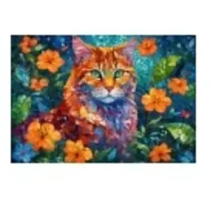 Alipson Puzzle Chat Mosaïque Puzzle-F-50160 pas cher