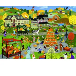 Alipson Puzzle Festival Jack O'Lantern Puzzle-F-50120 pas cher