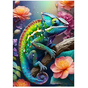 Alipson Puzzle Caméléon Coloré Puzzle-F-50173 pas cher