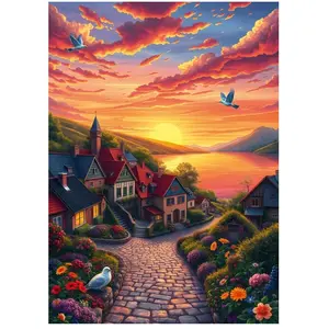 Alipson Puzzle Vue sur le Lac Puzzle-F-50177 pas cher