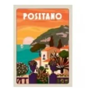 Alipson Puzzle Positano Poster Puzzle-F-50113 pas cher