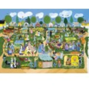 Alipson Puzzle Marché de Producteurs Puzzle-F-50119 pas cher