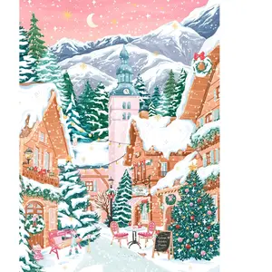 Pieces & Peace Mini Puzzle - Megève, Alpes Françaises Peace-F-00281 pas cher