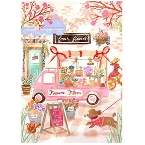 Pieces & Peace Forever Flora, Flower Truck Peace-F-00210 pas cher