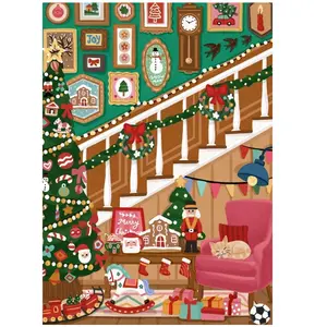 Pieces & Peace Escalier de Noël Peace-F-00257 pas cher