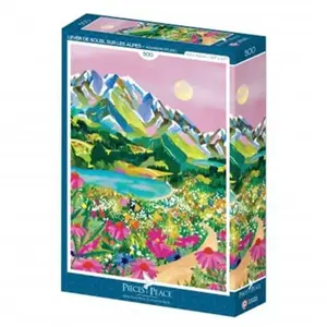 Pieces & Peace Lever de Soleil sur les Alpes Peace-F-00202 pas cher