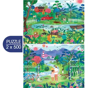 Pieces & Peace 2 Puzzles - Ode au Printemps Peace-F-00203 pas cher