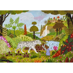 Pieces & Peace Tigre Blanc Peace-F-00044 pas cher