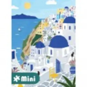 Pieces & Peace Mini Puzzle - Santorin Peace-F-00307 pas cher