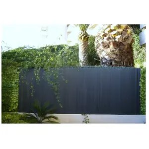 Rouleau de canisse à lattes JET7GARDEN Anthracite 1.20 m x 2.50 m pas cher