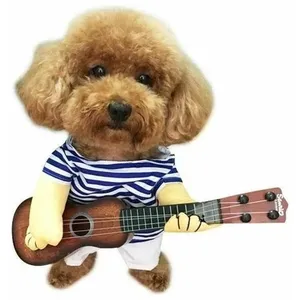 Déguisement pour chien joueur de guitare costumeVendu parrakuten