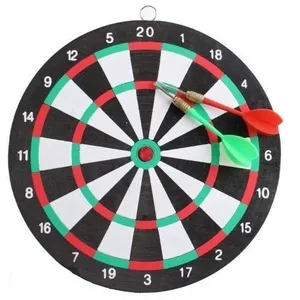 Jeu de Fléchettes avec cible recto verso et 2 fléchettes