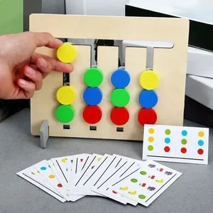 Jeu de reproduction et correspondance double face jeu montessori pas cher