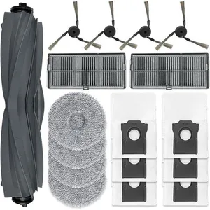 NOVAGO Pour Dreame X40 Ultra/L40 Ultra/X40 Ultra Complete/X40 Kit, 1 brosse principale,4 brosses latérales,2 filtres,4 serpillières, pas cher