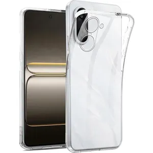 NOVAGO Pour Oneplus Nord CE5 5G - Coque arrière Transparent en TPU Gel Souple Solide Anti Choc pas cher