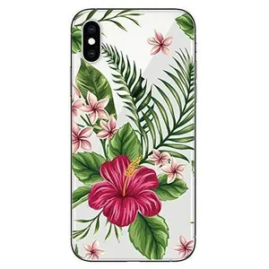 NOVAGO iPhone XR Coque Souple et Résistante Anti Choc avec Impression de qualité (Bouquet Exotique) pas cher