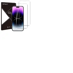 NOVAGO Pour iPhone 14 Pro -2 Films vitre protection écran verre trempé résist... pas cher