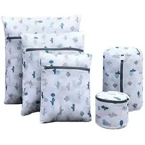5 Filets à Linge Toutes Tailles (Sac de Lavage) spécialement conçus pour Vos Divers linges sensibles ou de qualité- NOVAGO pas cher