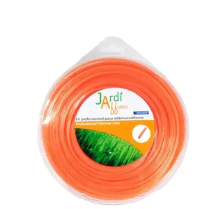 JARDIAFFAIRES Fil pour débroussailleuse étoile 2mm x 15 mètres qualité PRO pas cher