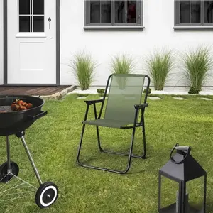 Chaise Pliante Kaki Gm pas cher