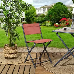 CHAISE ELBA TERRACOTTA pas cher