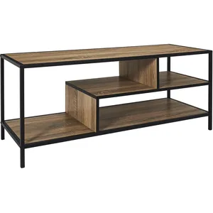 Meuble tv en bois et métal Edison pas cher