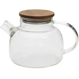 HOME DECO FACTORY Théière en Verre "Carson" 90cl Transparent pas cher
