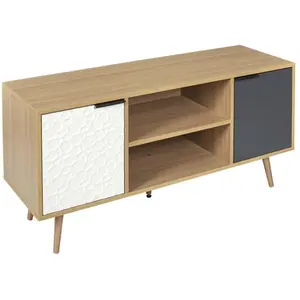 MEUBLE TV SVEN 2 PORTES pas cher