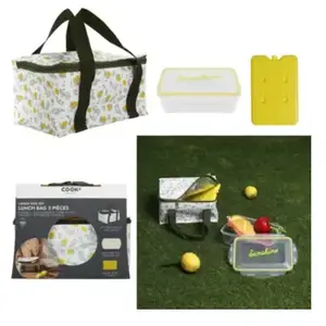 Lunch bag COOK CONCEPT sac fraicheur pain de glace 2.6L pas cher