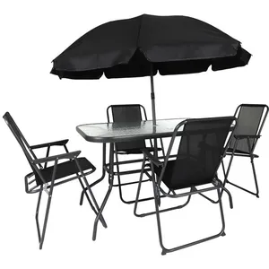 TABLE DE JARDIN 4 CHAISES PARASOL pas cher
