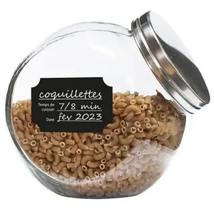 Etiquettes de cuisine COOK CONCEPT bocaux x24 pas cher
