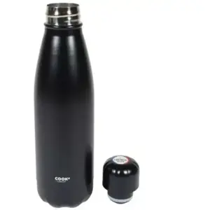 Bouteille isotherme COOK CONCEPT de transport noir 500 ml pas cher