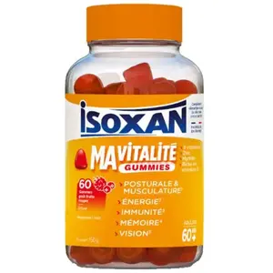 Isoxan Ma vitalité des 60 ans - 60 gummies pas cher