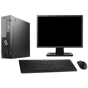 PC Fujitsu D556 DT Ecran 27" Intel G4400 RAM 16Go Disque 500Go Windows 10 Wifi pas cher