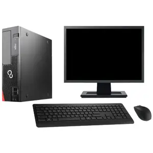 PC Fujitsu D556 DT Ecran 27 Intel G4400 RAM 8Go Disque Dur 1To Windows... pas cher