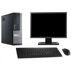 PC Dell 9020 SFF Ecran 27" Intel i3-4130 RAM 4Go Disque 250Go Windows ... pas cher