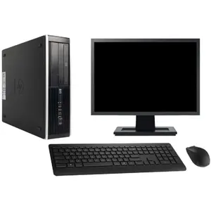 PC HP 8100 Elite SFF Ecran 27 Core i5-650 RAM 4Go Disque 250Go Windows 10 Wifi pas cher