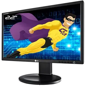 Ecran PC 22" LG Flatron E2211PU-BN E2211PUX LCD TFT TN VGA DVI-D USB 1... pas cher
