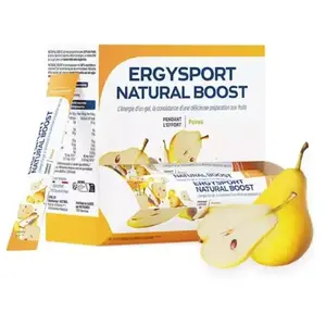 Gel ERGYSPORT NATURAL BOOST Poire 30g pas cher