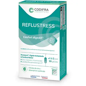 Codifra Reflustress Confort Digestif et Reflux 30 gélules pas cher