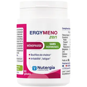 Nutergia Ergymeno Zen Ménopause Sans Hormones 60 gélules pas cher