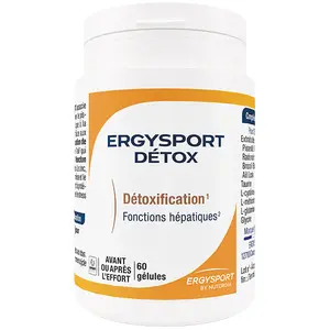 Nutergia Ergysport Détox Détoxification 60 gélules pas cher