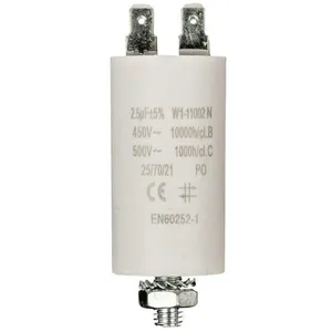 Condensateur permanent 9MF 450V - Sèche-linge - ELECTROLUX, FAURE, ZANUSSI, WHIRLPOOL pas cher