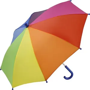 Parapluie enfant - FP6905 - Multicolore - Ouverture manuelle - 73 cm - Windproof pas cher