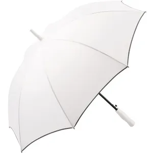 Parapluie standard - FARE - FP1744 - Ouverture automatique - Toile en polyester - Blanc pas cher
