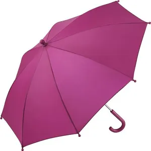 Parapluie enfant - FP6905 - rose magenta - Baleinage en fibre de verre - Windproof pas cher